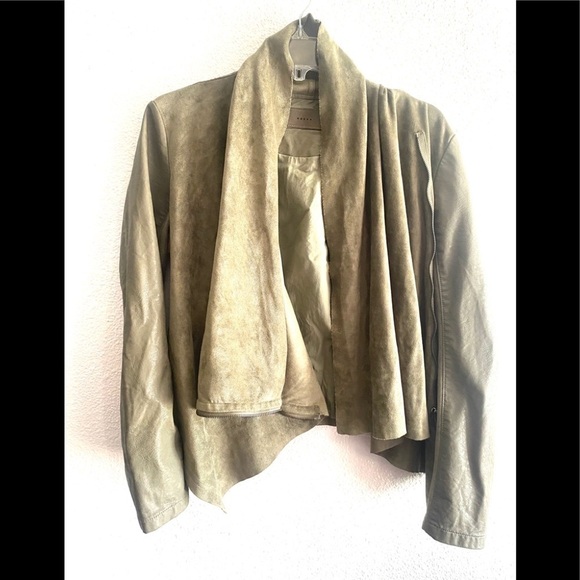BLANK NYC drape front jacket olive size XS - Picture 6 of 9
